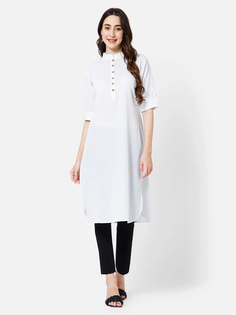 Plain Pathani Kurta Fabcoast