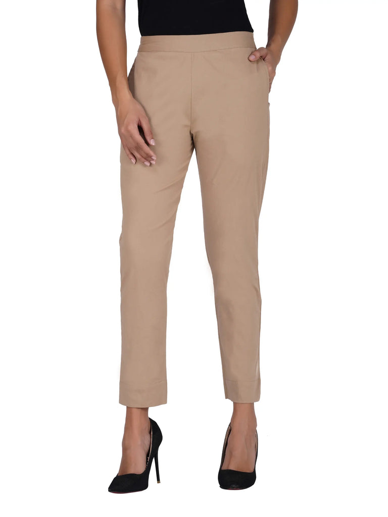 Cotton Stretchable Trousers