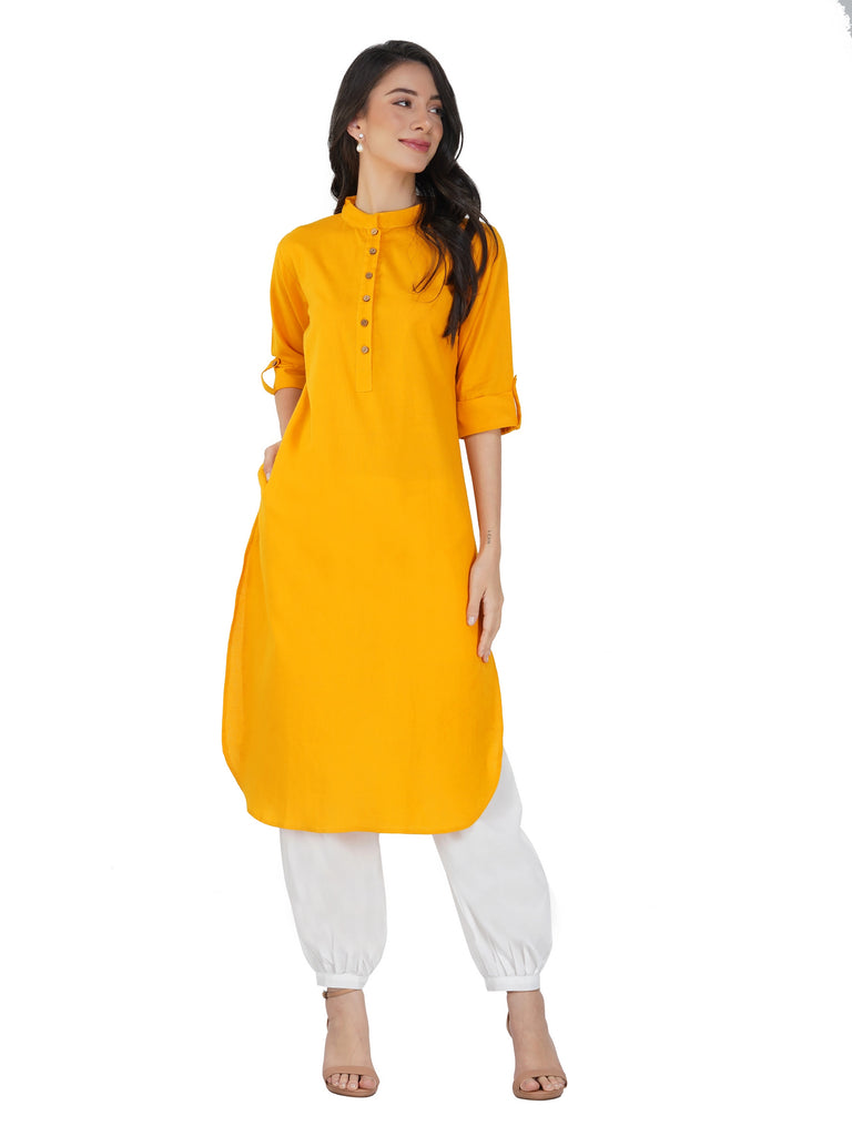 Plain Pathani Kurta Fabcoast